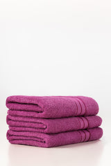 Pink Dyed Bath Towel