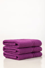 Pink Dyed Bath Towel