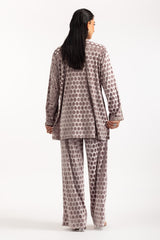 Polka Dots Velvet Co-Ord Set IPST-55166