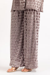 Polka Dots Velvet Co-Ord Set IPST-55166