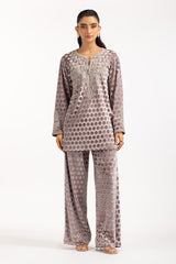 Polka Dots Velvet Co-Ord Set IPST-55166