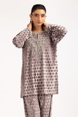 Polka Dots Velvet Co-Ord Set IPST-55166