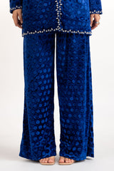 Polka Dots Velvet Co-Ord Set IPST-55167