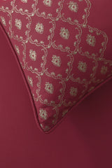Pomegranate T-400 Embroidered Quilt Cover Set