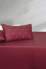 Pomegranate T-400 Embroidered Bed Sheet Set