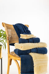 Popcorn Combed Towel 6pcs Set