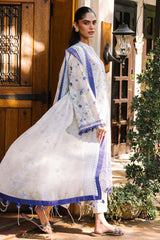 3 Piece Embroidered Printed Lawn Suit with Printed Chiffon Dupatta PR-62005