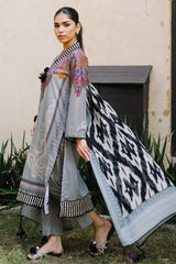 3 Piece Printed Lawn Suit with Printed Chiffon Dupatta BM-52047