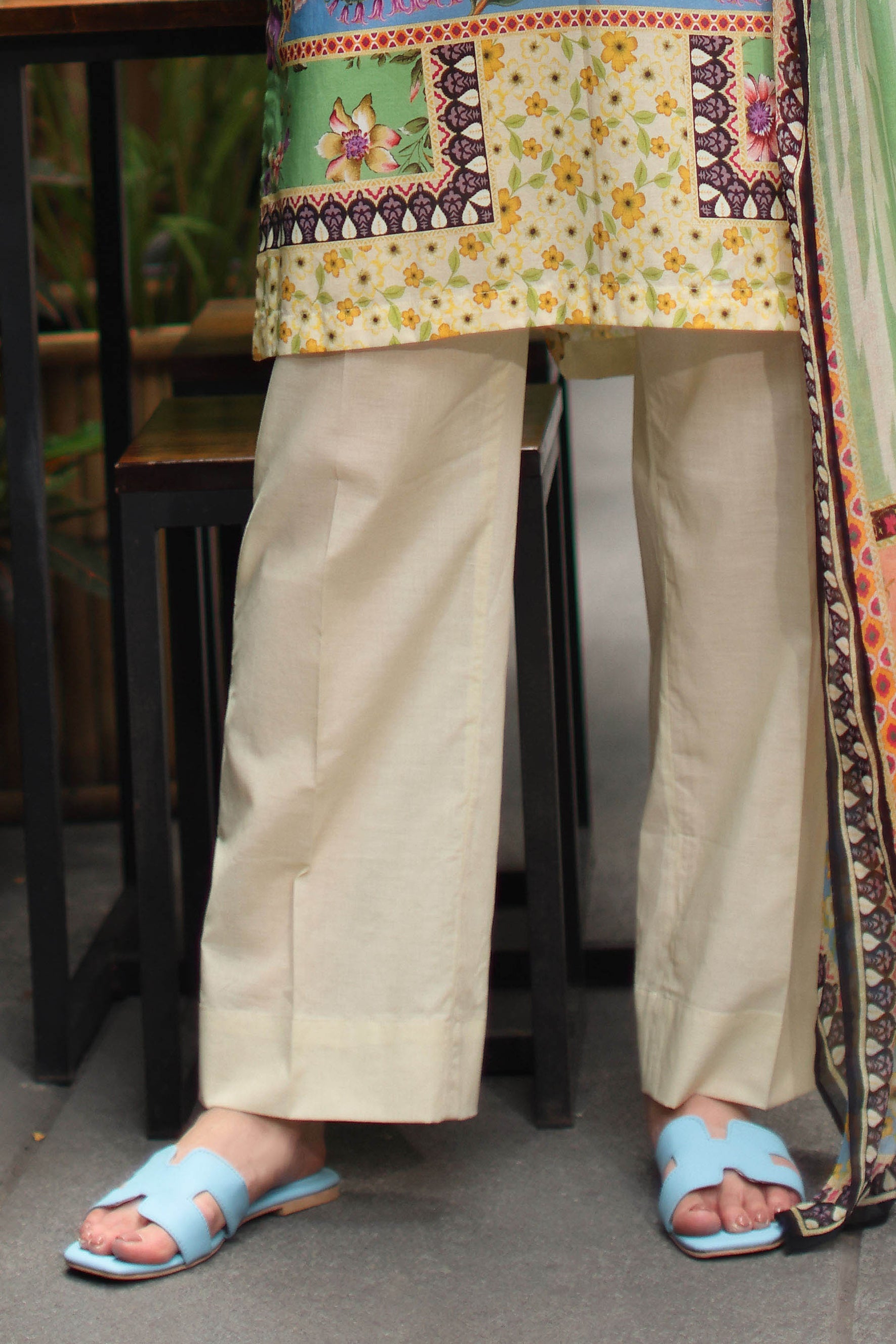 3 Piece Printed Lawn Suit with Printed Chiffon Dupatta