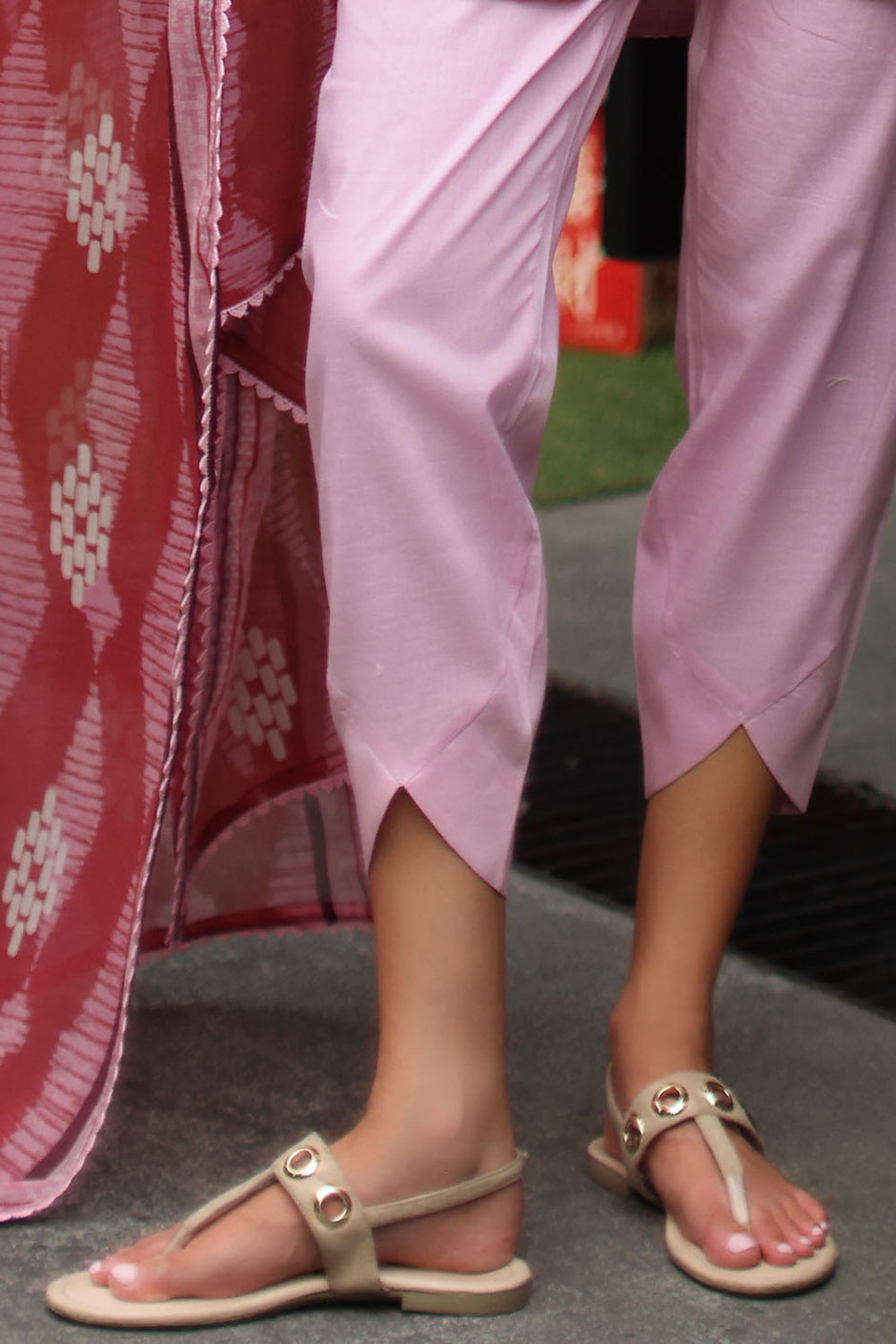 3 Piece Printed Lawn Suit with Printed Chiffon Dupatta