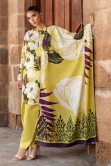 3 Piece Printed Corduroy Suit with Dupatta CD-52004