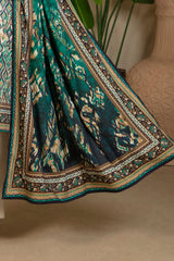 3 Piece Printed Cotton Linen Suit with Dupatta WNS-52054