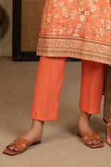 3 Piece Printed Cotton Linen Suit with Dupatta WNS-52057