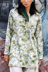 2 Piece Printed Cotton Linen Khaddar Suit SCT-52003