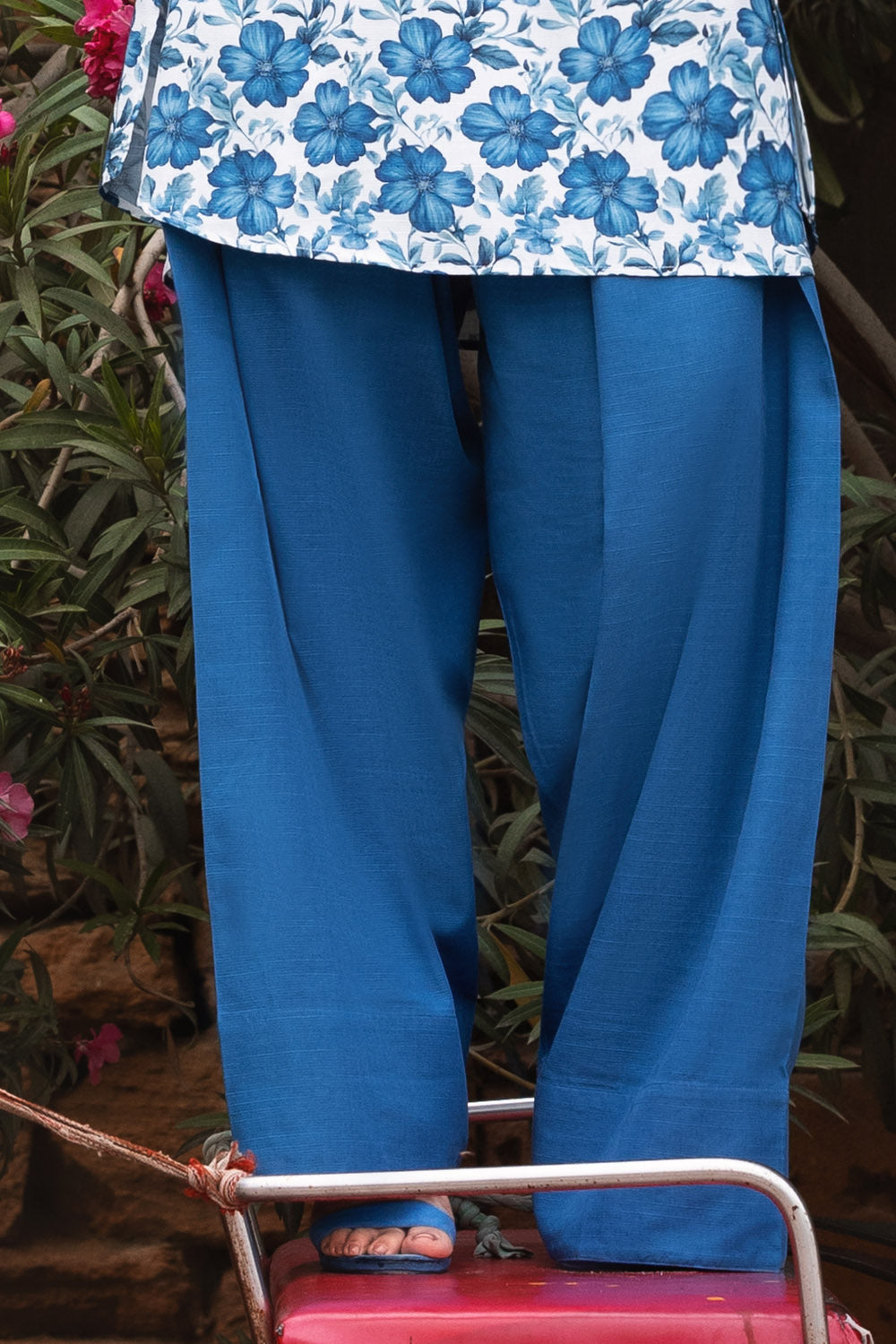2 Piece Printed Cotton Linen Khaddar Suit SCT-52004