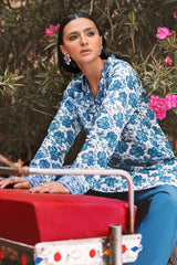 2 Piece Printed Cotton Linen Khaddar Suit SCT-52004