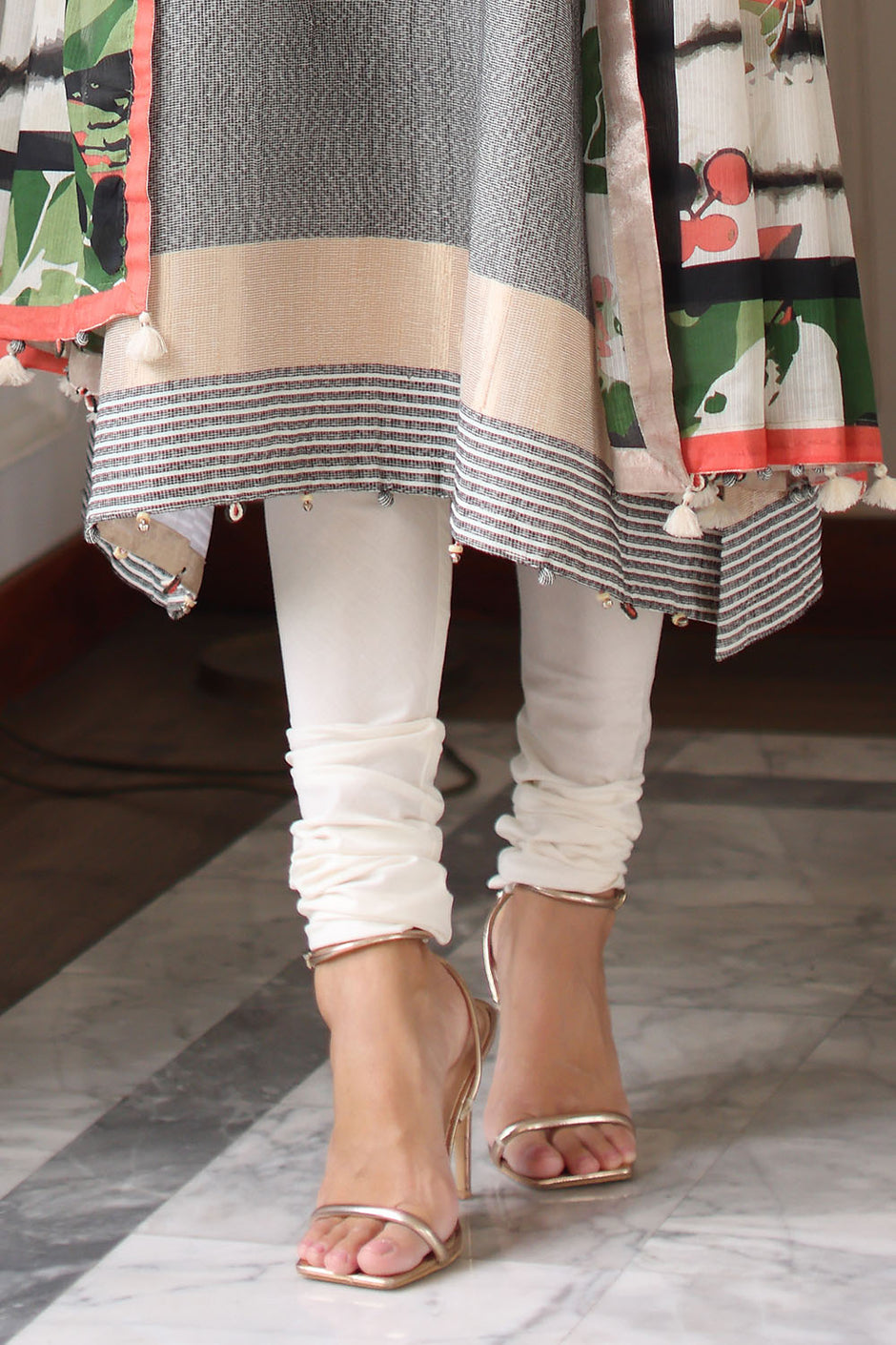 3 Piece Embroidered Jacquard Suit