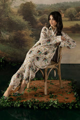 2 Piece Printed Jacquard Slub Khaddar Shirt and Trouser SCT-52001