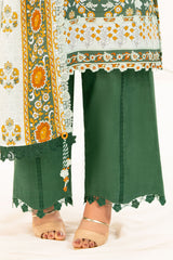 3 Piece Printed Khaddar Suit with Dupatta K-52083