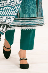 3 Piece Printed Khaddar Suit with Dupatta WNS-52020