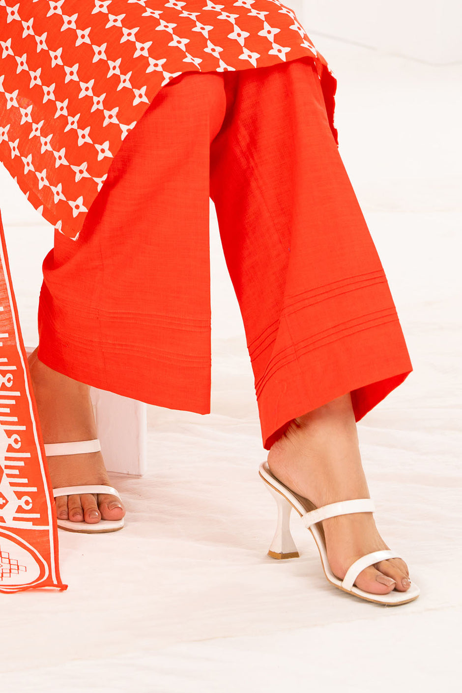 3 Piece Printed Khaddar Suit with Dupatta