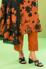 3 Piece Printed Khaddar Suit with Dupatta WNS-52035