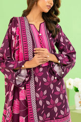 3 Piece Printed Khaddar Suit with Dupatta WNS-52037