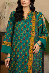3 Piece Printed Khaddar Suit with Dupatta WNS-52060