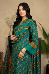 3 Piece Printed Khaddar Suit with Dupatta WNS-52060