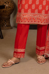 3 Piece Printed Khaddar Suit with Dupatta WNS-52065