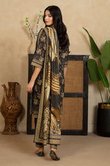 3 Piece Printed Khaddar Suit with Dupatta WNS-52066