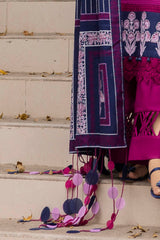 3 Piece Unstitched Printed Khaddar Suit K-52056