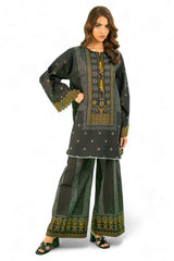 2 Piece Printed Khaddar Suit WNST-52002