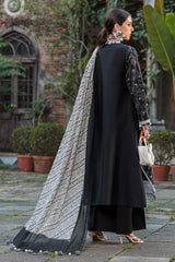 3 Piece Printed Lawn Suit with Embroidered Neckline, Borders and Lace B-52012