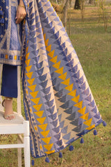 3 Piece Embroidered Printed Lawn Suit with Dupatta CL-52333