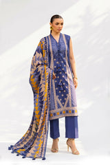 3 Piece Embroidered Printed Lawn Suit with Dupatta CL-52333