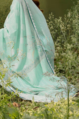 3 Piece Embroidered Printed Lawn Suit with Dupatta CL-52375