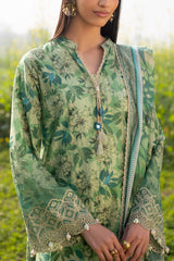 3 Piece Embroidered Printed Lawn Suit with Dupatta CL-52637