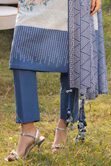 3 Piece Embroidered Printed Lawn Suit with Dupatta CL-52652