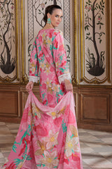 3 Piece Embroidered Printed Lawn Suit with Embroidered Border CL-62204