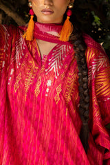 3 Piece Embroidered Printed Lawn Suit with Printed Trouser CL-52531