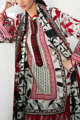 3 Piece Embroidered Printed Lawn Suit CL-62227