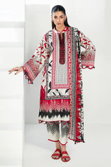 3 Piece Embroidered Printed Lawn Suit CL-62227