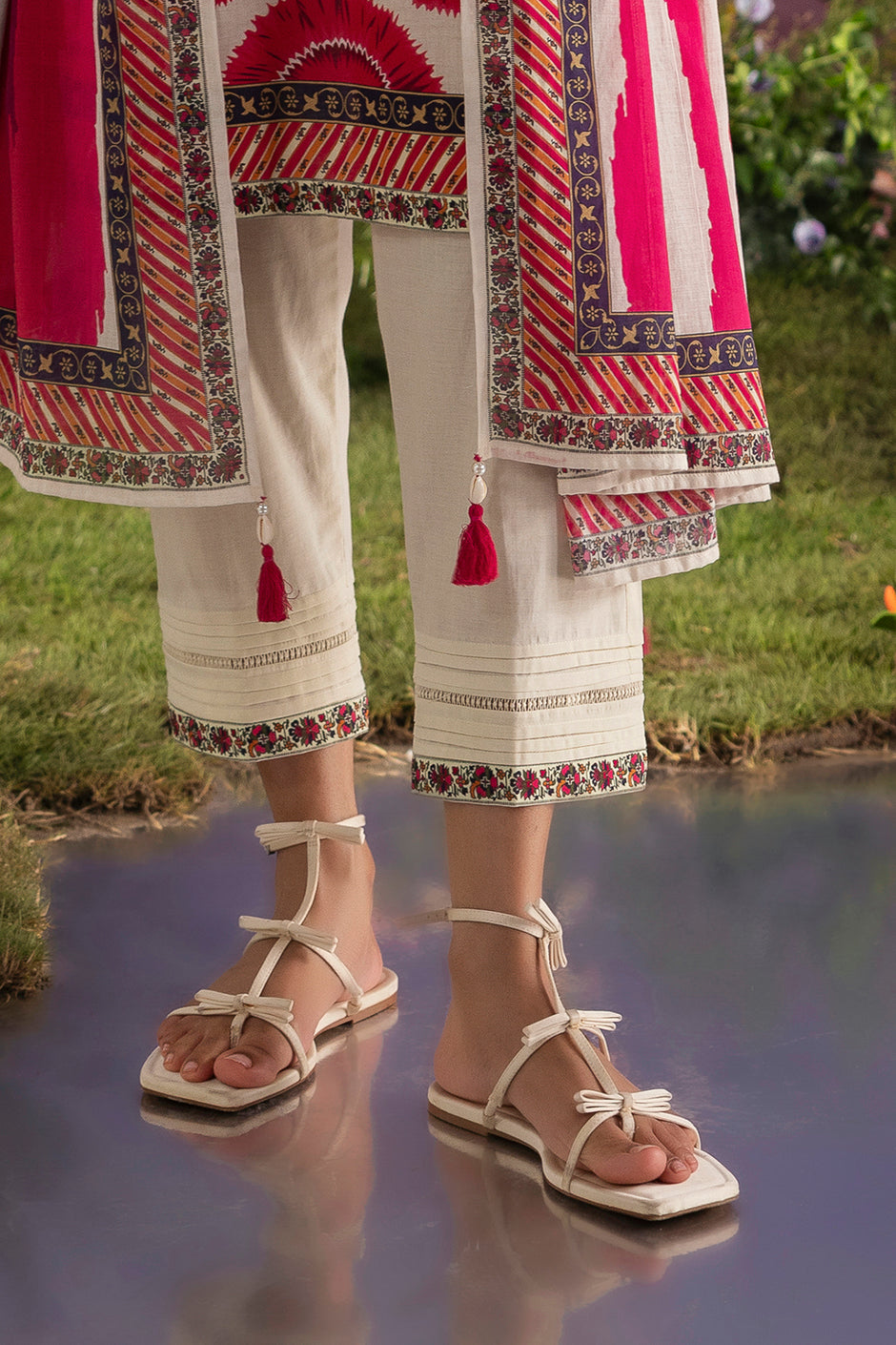 3 Piece Printed Cotton Suit with Printed Lawn Dupatta