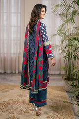 3 Piece Printed Cross Hatch Suit with Lawn Dupatta CH-62001