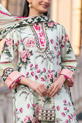 3 Piece Printed Cross Hatch Suit with Lawn Dupatta CH-62010
