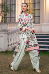 3 Piece Printed Cross Hatch Suit with Lawn Dupatta CH-62010