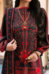 3 Piece Printed Cross Hatch Suit with Lawn Dupatta CH-62011