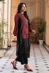 3 Piece Printed Cross Hatch Suit with Lawn Dupatta CH-62011