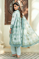 3 Piece Printed Cross Hatch Suit with Lawn Dupatta CH-62017